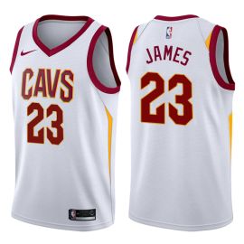 Cavaliers No. 23 James White Nike Player Edition NBA Jersey