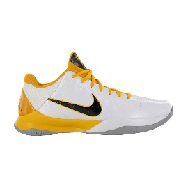 Nike Zoom Kobe 5 White Black Yellow